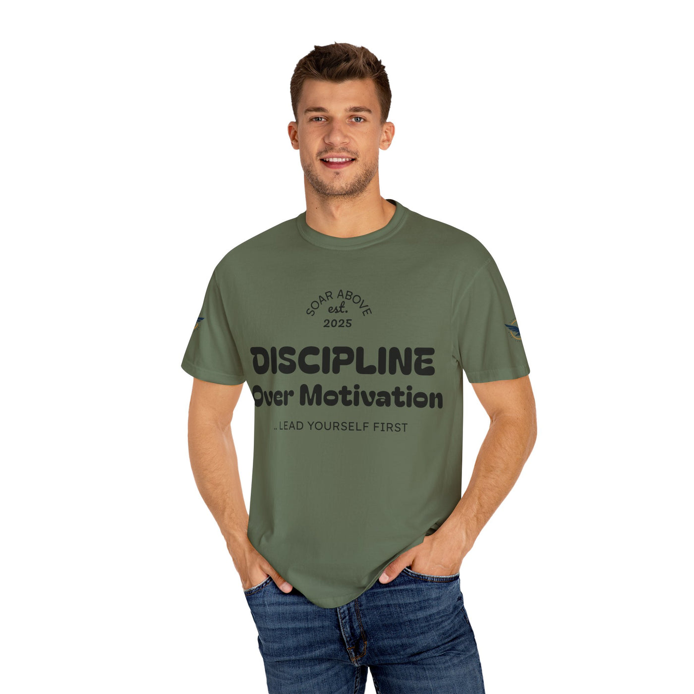 T-Shirt: Discipline Over Motivation