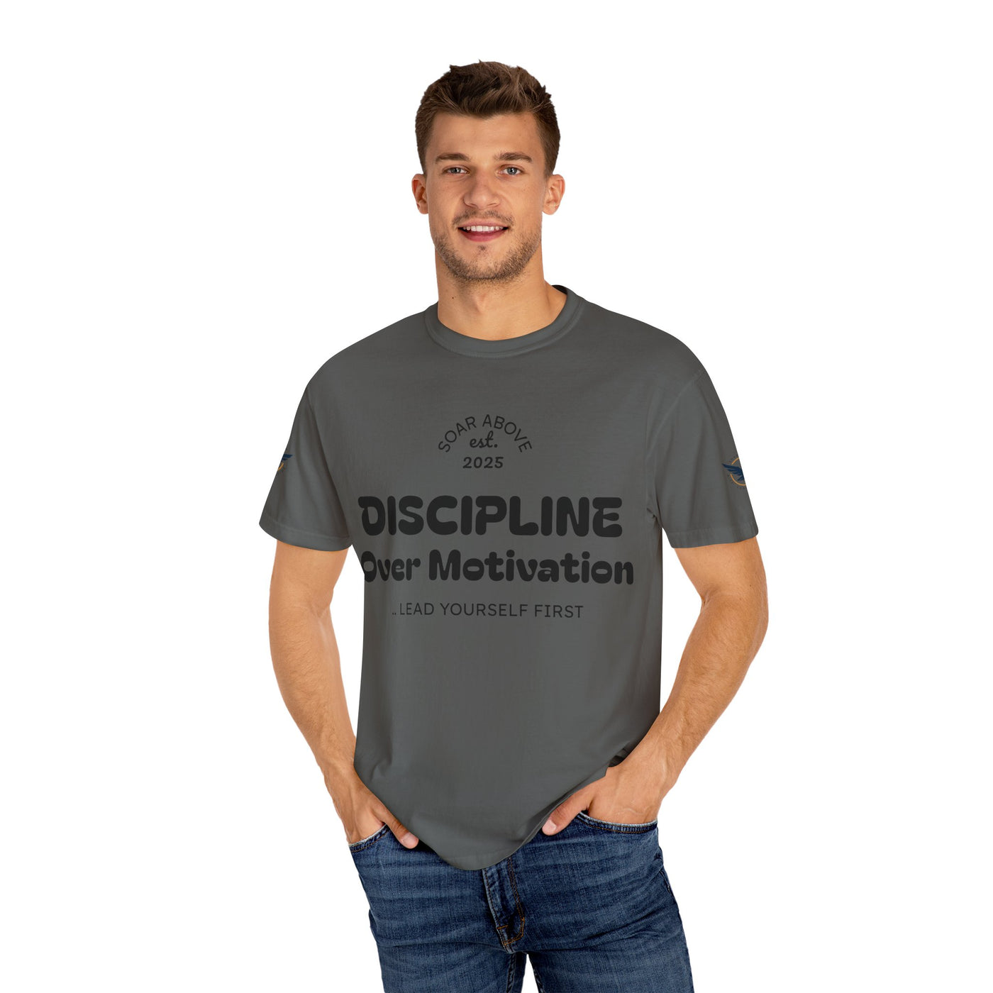 T-Shirt: Discipline Over Motivation