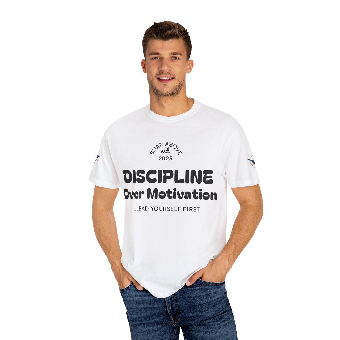 T-Shirt: Discipline Over Motivation
