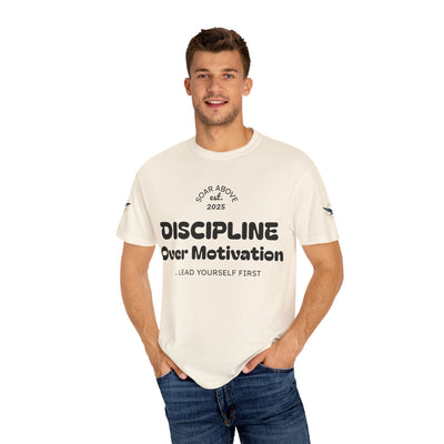 T-Shirt: Discipline Over Motivation