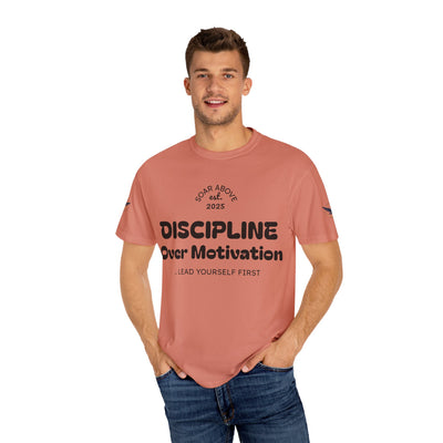 T-Shirt: Discipline Over Motivation