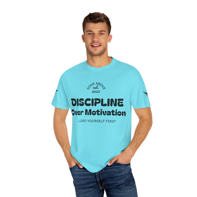 T-Shirt: Discipline Over Motivation