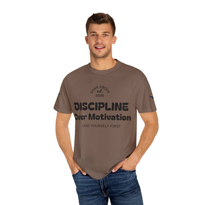 T-Shirt: Discipline Over Motivation